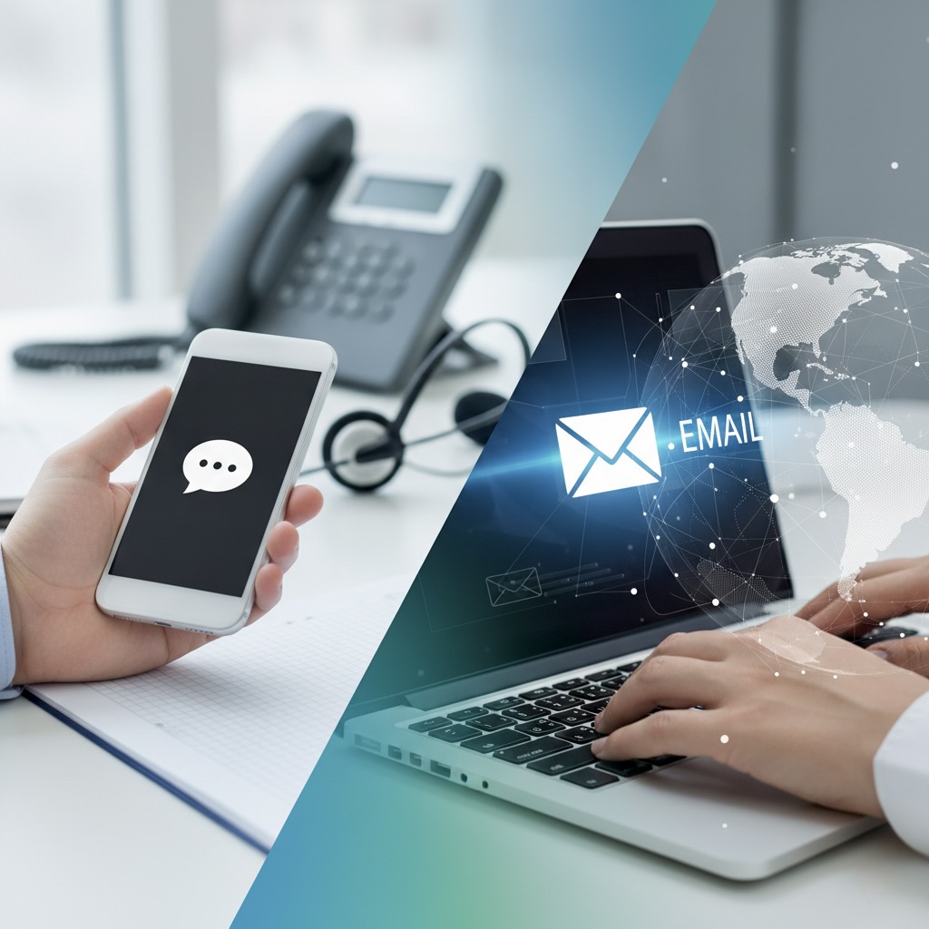 電話とメールのアイコン